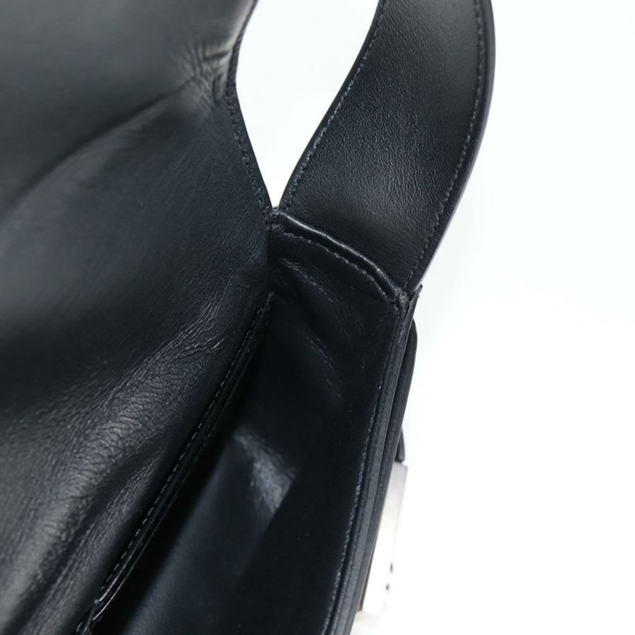 【日本直送】Salvatore Ferragamo Gancini 單肩包,漆皮,黑色,正品 ar13607V-21