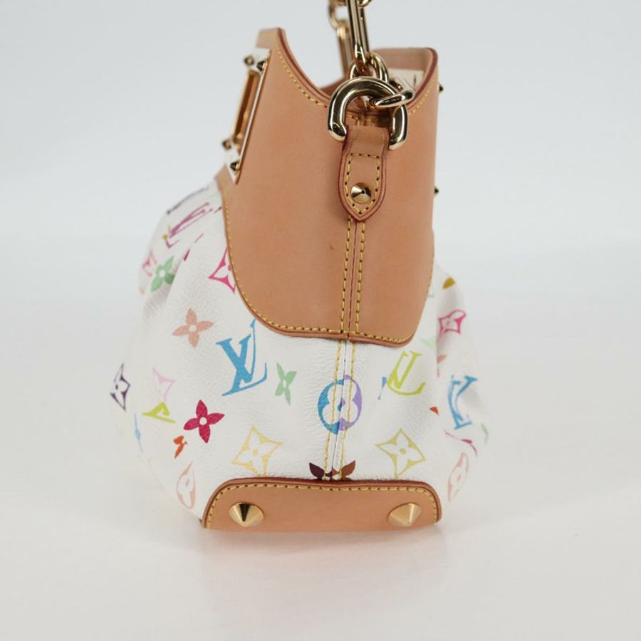 【日本直送】路易威登 Monogram Multicolor Judy PM 單肩包 白色 M40257 正品 BA3564SAV-2