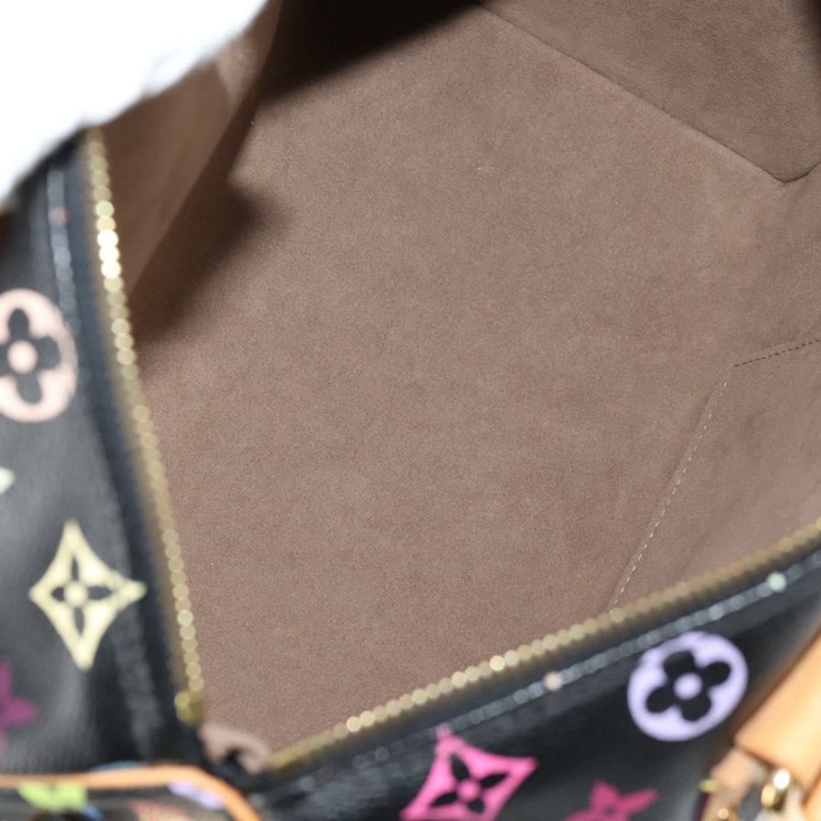 【日本直送】路易威登 Monogram Multicolor Speedy 30 手提包 黑色 M92642 正品 128856SAV-9