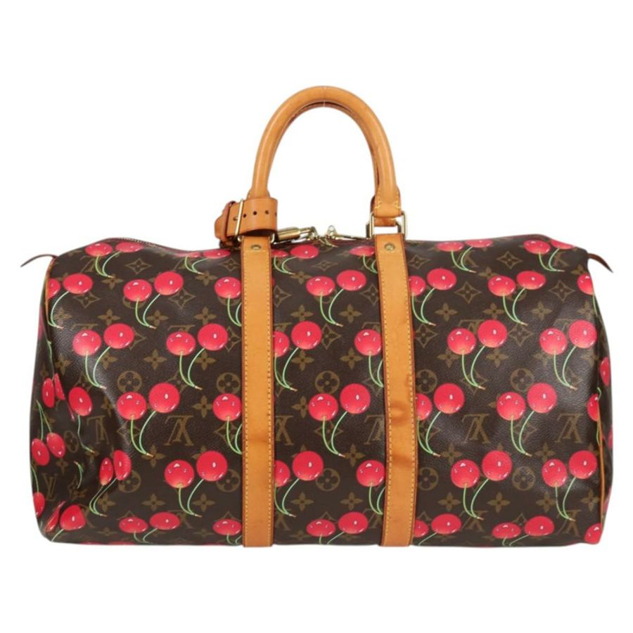 【日本直送】路易威登 Monogram Cherry Keepall 45 波士頓包 M95011 LV Auth MX506V-1