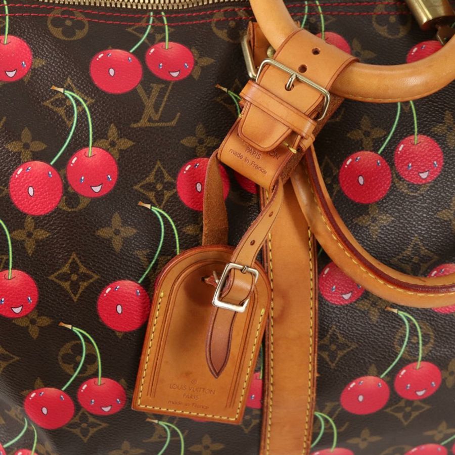【日本直送】路易威登 Monogram Cherry Keepall 45 波士頓包 M95011 LV Auth MX506V-16