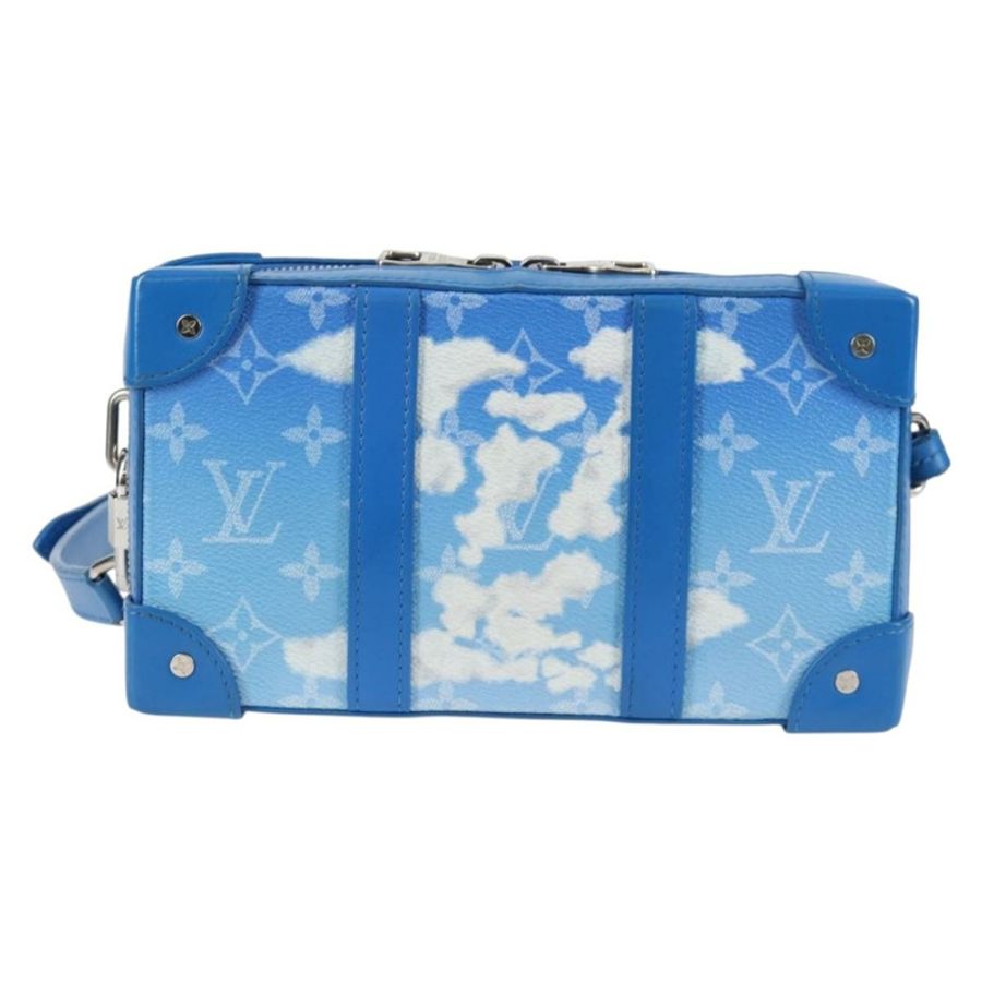 【日本直送】路易威登 Monogram Clouds 軟旅行箱錢包包 藍色 M45432 LV 正品 128464SAM-1