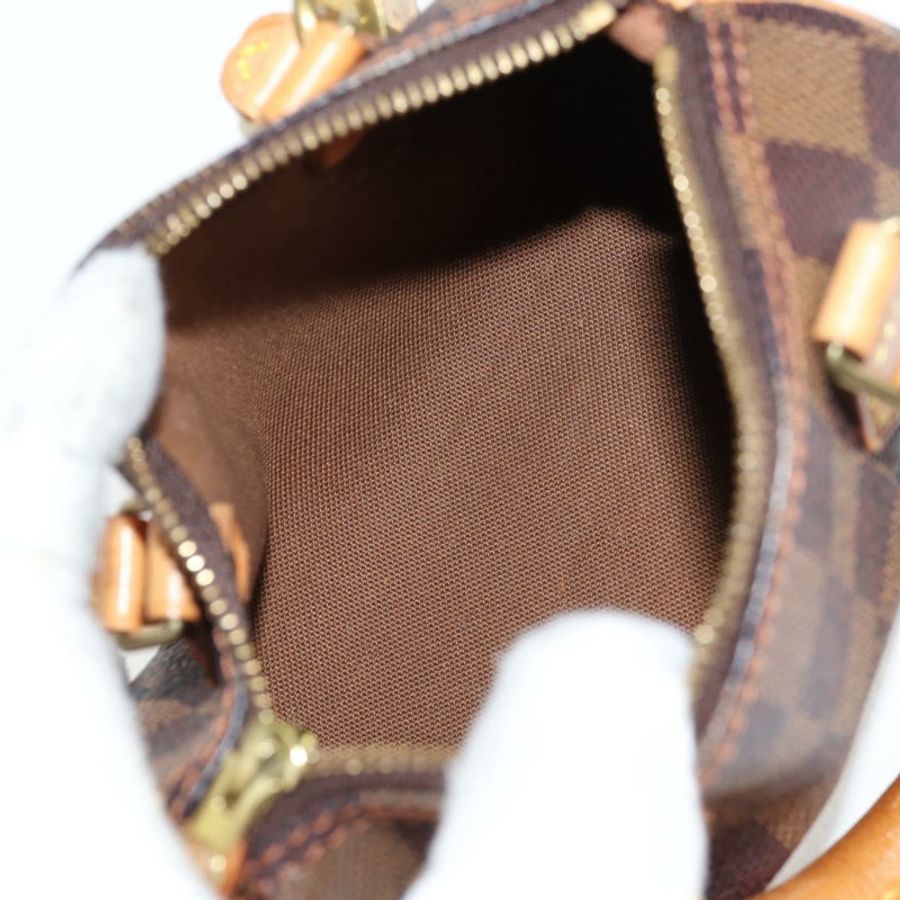 【日本直送】路易威登 Damier Ebene 迷你 Speedy 手提包 SPO N41536 LV 正品 131209SV-9