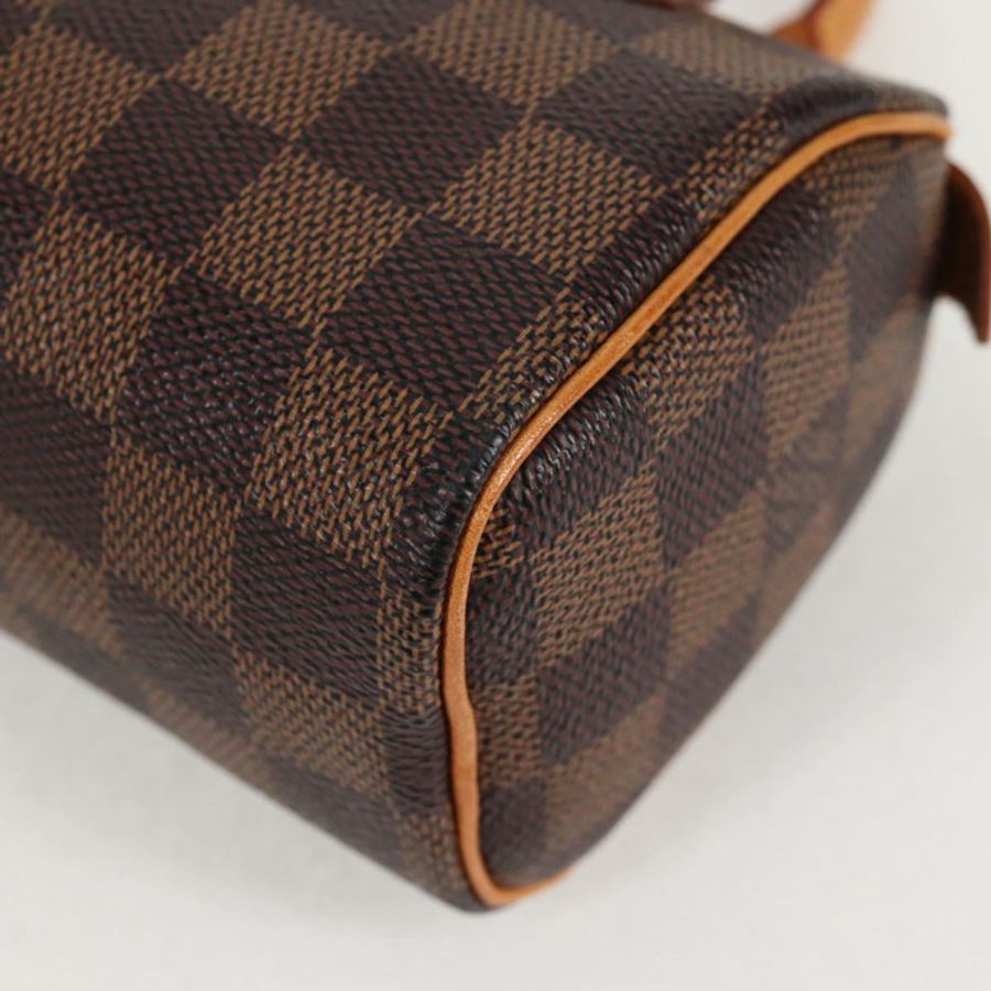 【日本直送】路易威登 Damier Ebene 迷你 Speedy 手提包 SPO N41536 LV 正品 131209SV-14