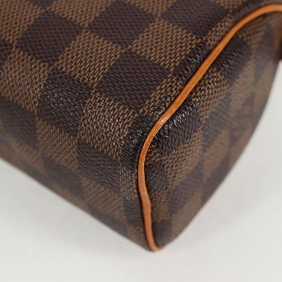 【日本直送】路易威登 Damier Ebene 迷你 Speedy 手提包 SPO N41536 LV 正品 131209SV-16