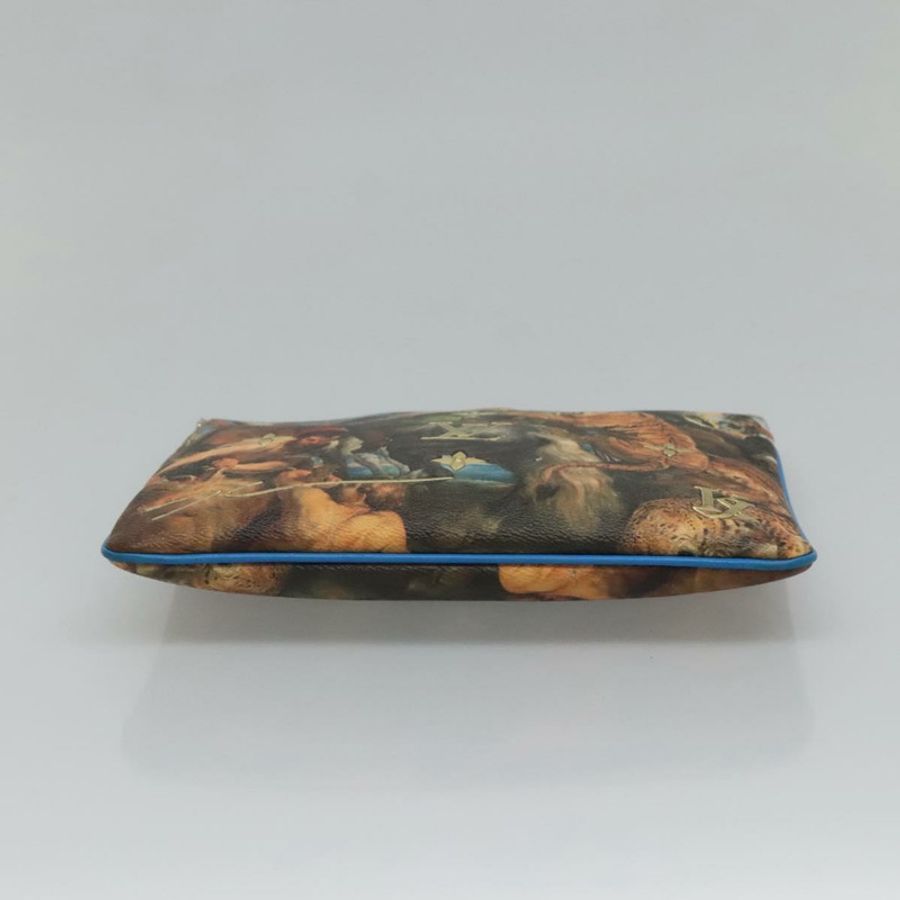 【日本直送】路易威登 Celty Pochette Plat Pouch Koons Rubens M64617 LV Auth 132960SAM-4