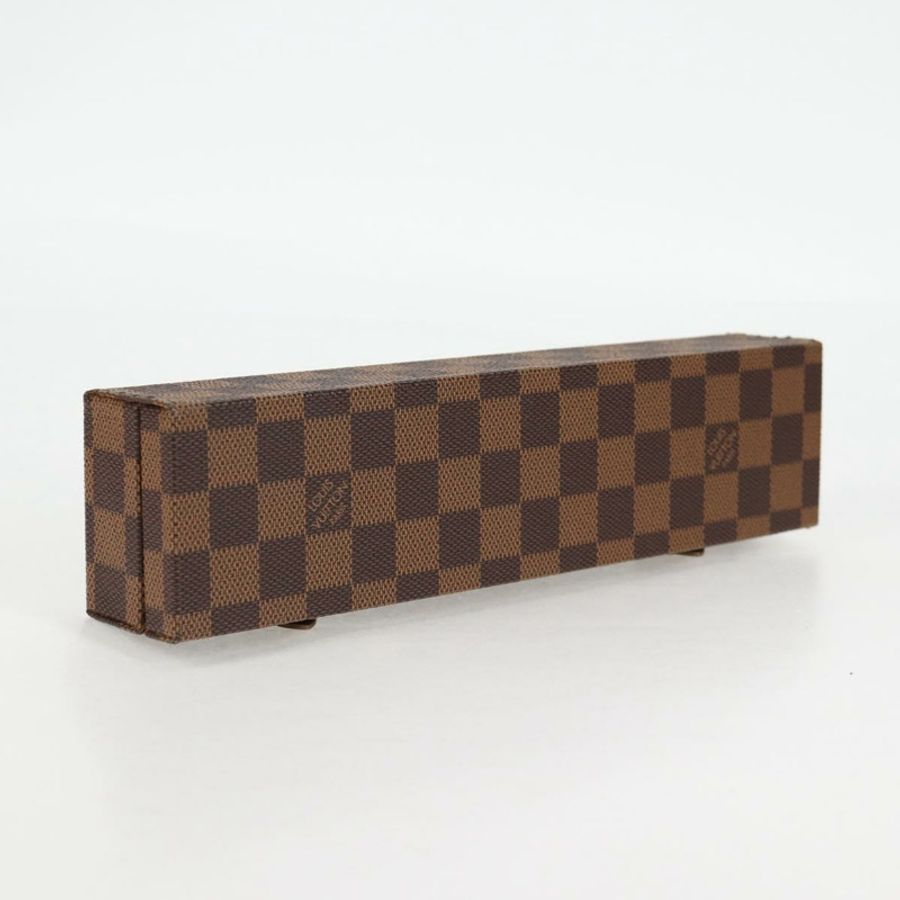 【日本直送】路易威登 Damier Ebene 腕錶盒配件盒 LV 正品 135442SV-4