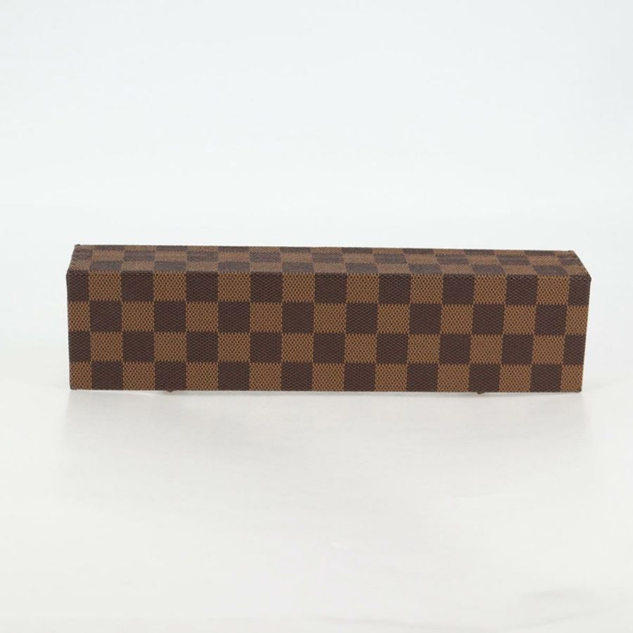 【日本直送】路易威登 Damier Ebene 腕錶盒配件盒 LV 正品 135442SV-5