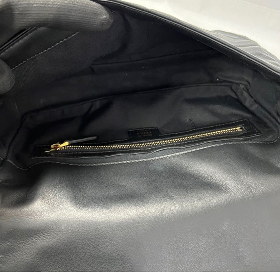 Fendi baguette 法棍包黑-2