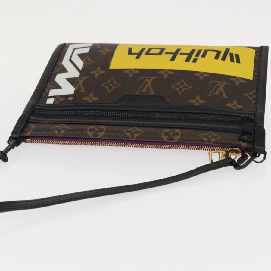 【日本直送】路易威登 Monogram 牛仔布平底斜背包 M44641 LV 正品 152437SAM-5