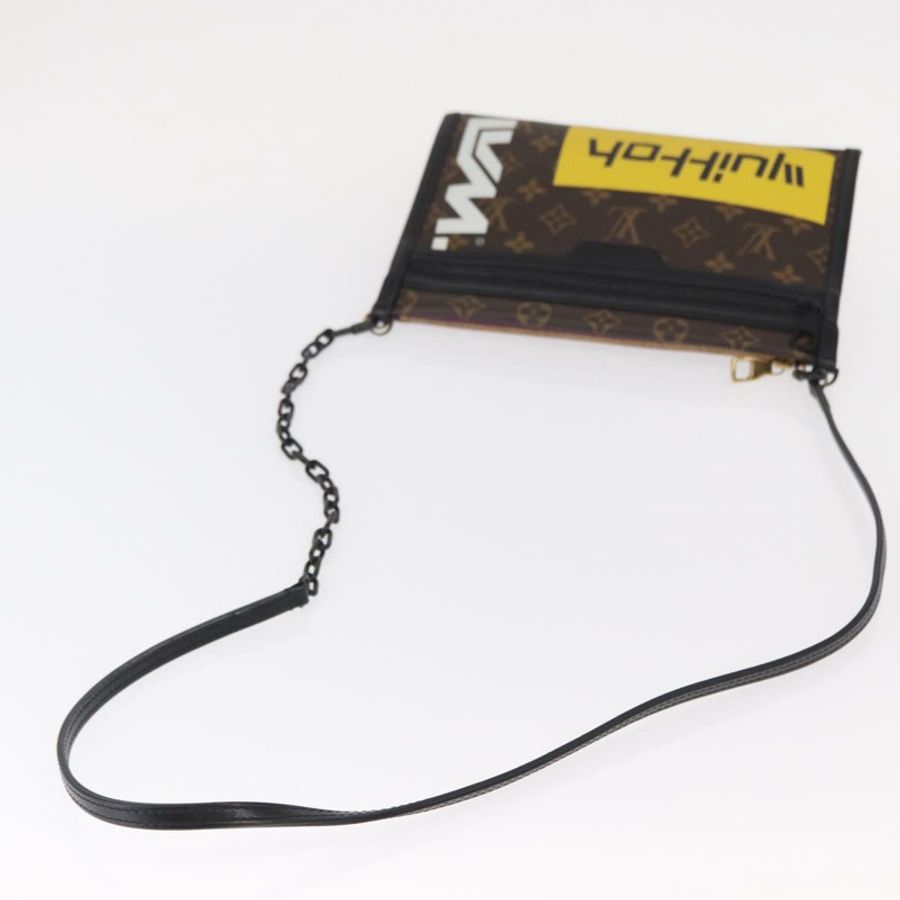 【日本直送】路易威登 Monogram 牛仔布平底斜背包 M44641 LV 正品 152437SAM-6