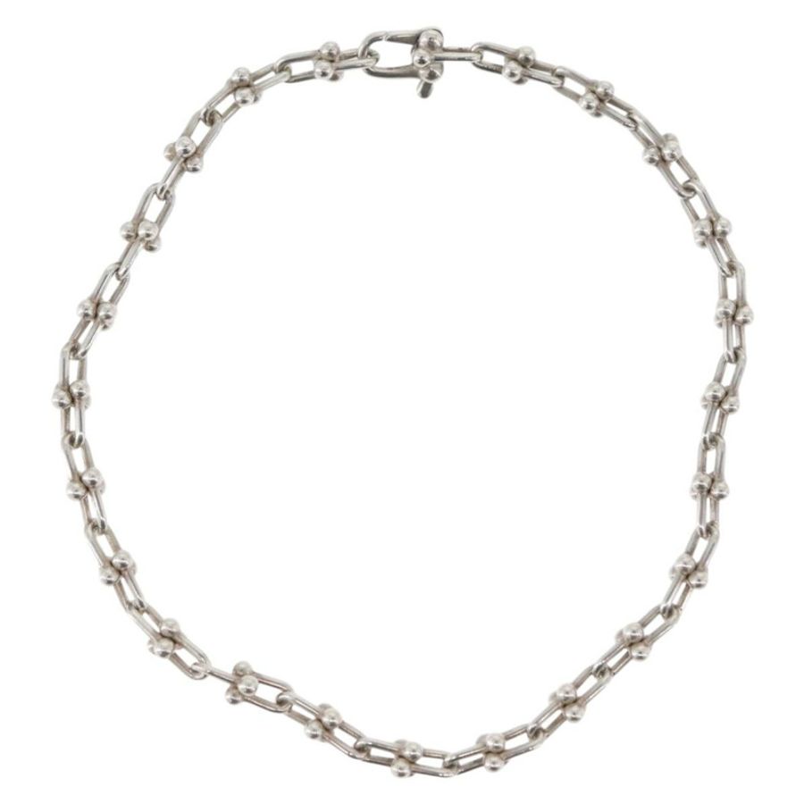 【日本直送】蒂芬妮 (TIFFANY&Co.) 五金微鏈手鍊 925 純銀 正品 am10846SAV-1