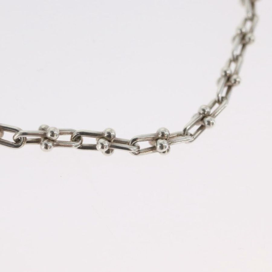 【日本直送】蒂芬妮 (TIFFANY&Co.) 五金微鏈手鍊 925 純銀 正品 am10846SAV-2