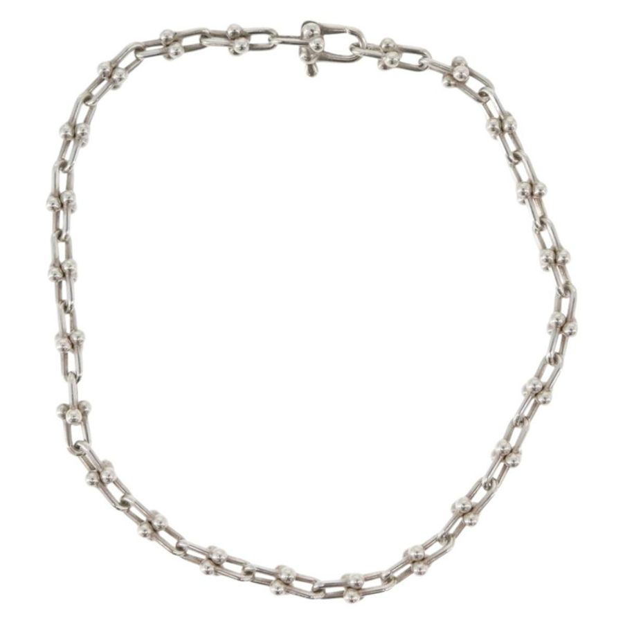 【日本直送】蒂芬妮 (TIFFANY&Co.) 五金微鏈手鍊 925 純銀 正品 am10846SAV-6