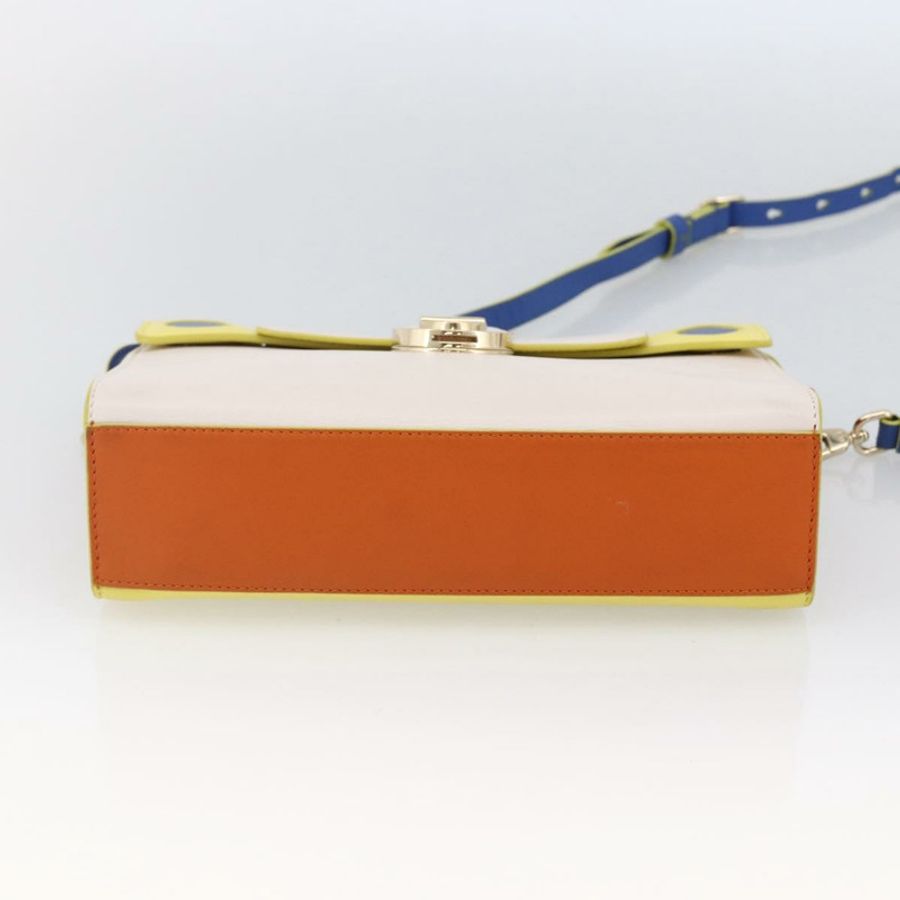 【日本直送】Christian Dior 皮革肩背包 多色金色 Auth LNZ023V-10