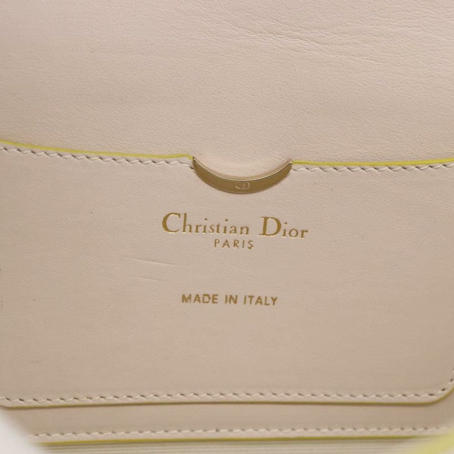 【日本直送】Christian Dior 皮革肩背包 多色金色 Auth LNZ023V-17
