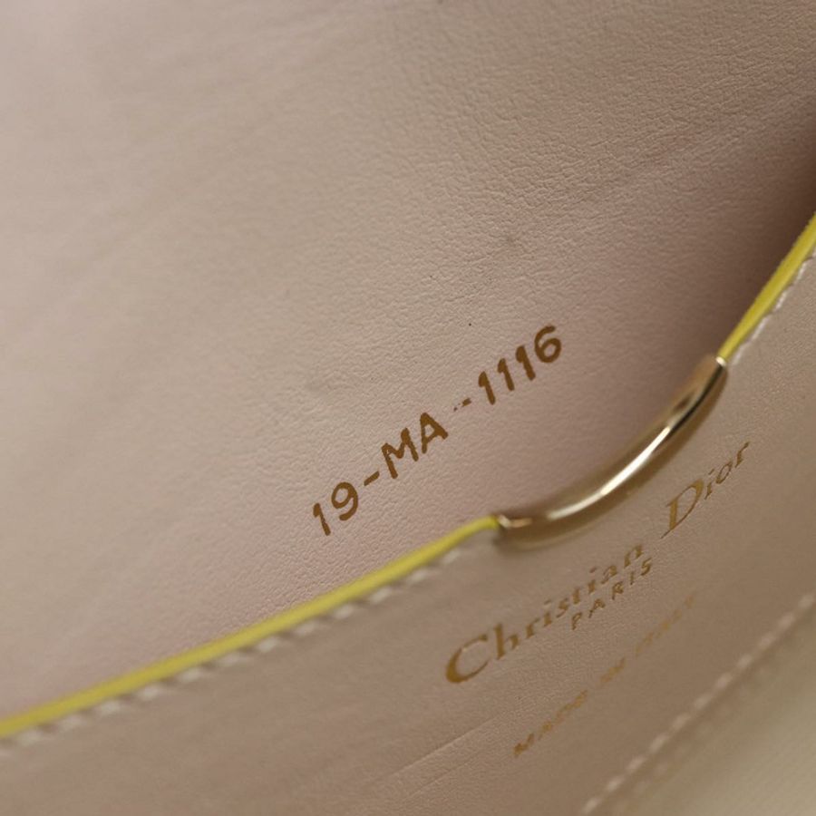 【日本直送】Christian Dior 皮革肩背包 多色金色 Auth LNZ023V-23