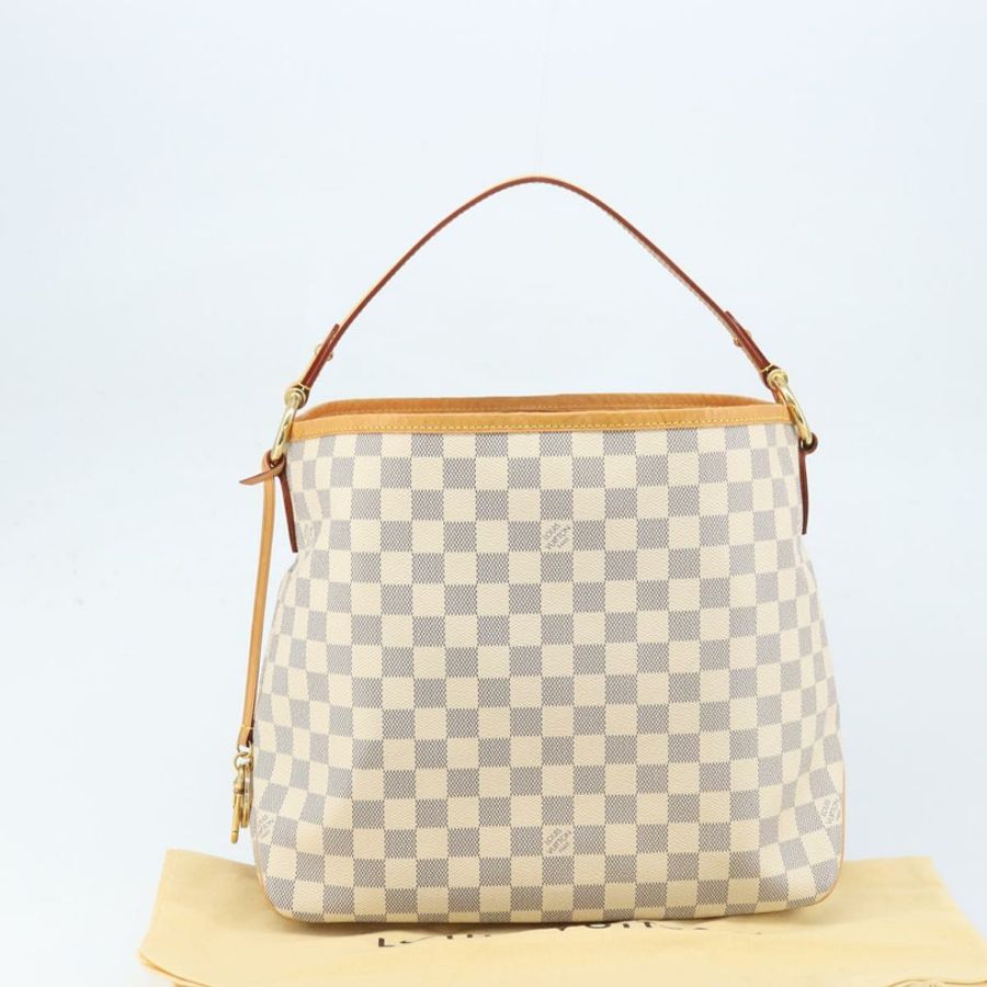 【日本直送】路易威登 Damier Azur Delightful PM 單肩包 N41447 LV 正品 166230V-11