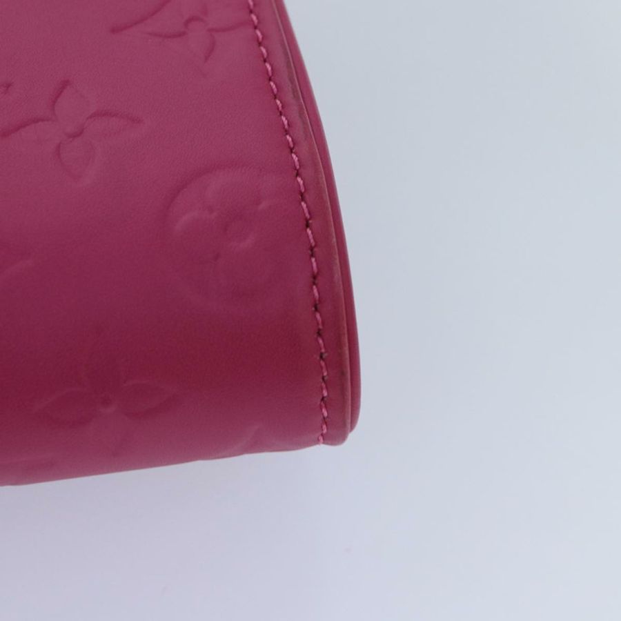 【日本直送】路易威登 Monogram Pochette Courtney 手袋,壓花皮革,粉紅色,正品 yk14516SAV-16