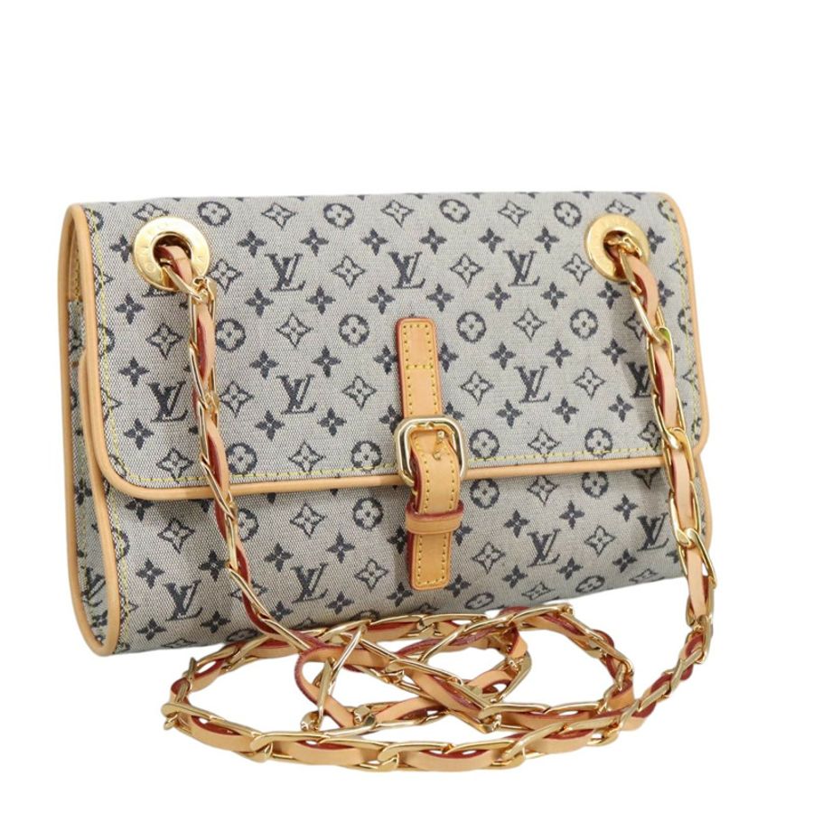 【日本直送】路易威登 Monogram Mini Camille 鏈條肩背包 藍色 M92002 正品 98527SAV-0