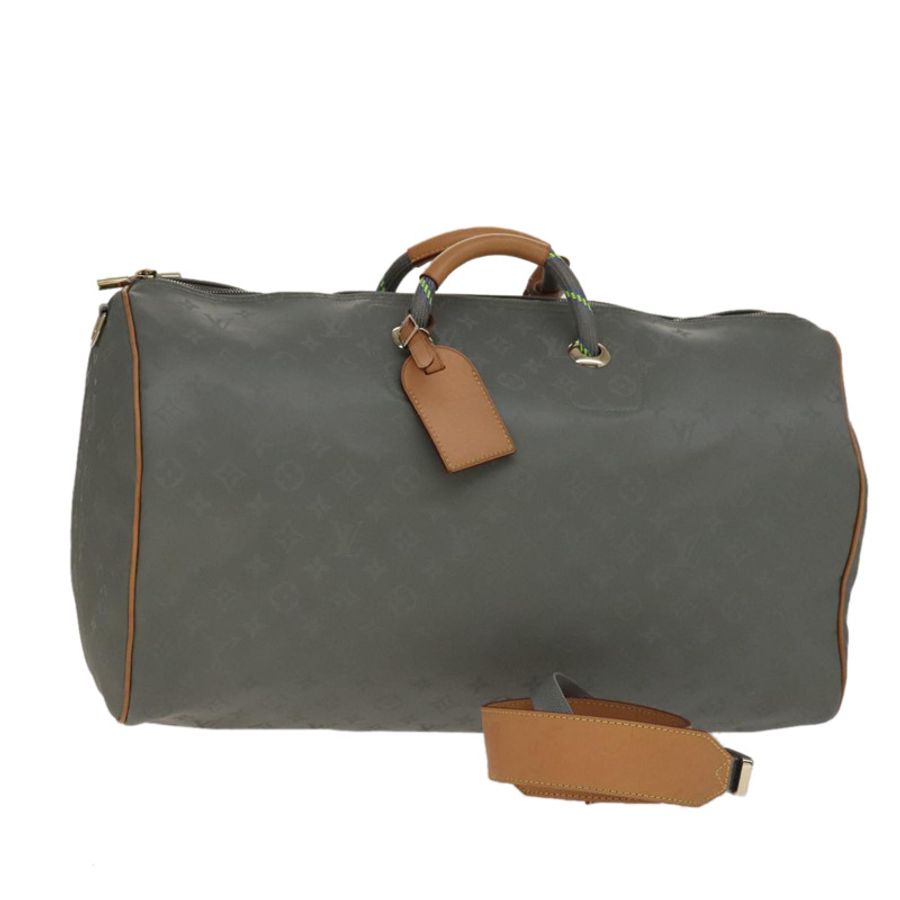 【日本直送】路易威登鈦金屬 Keepall Bandouliere 50 旅行包 銀色 M43886 LV 正品 108706SM-0