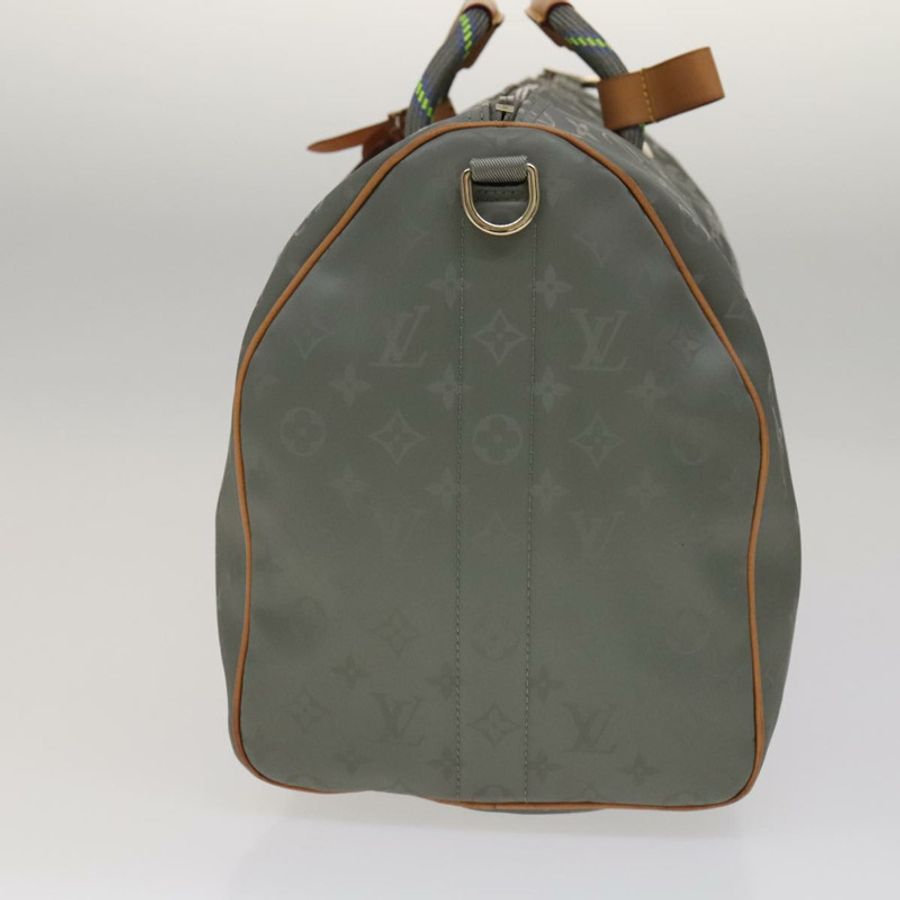 【日本直送】路易威登鈦金屬 Keepall Bandouliere 50 旅行包 銀色 M43886 LV 正品 108706SM-2