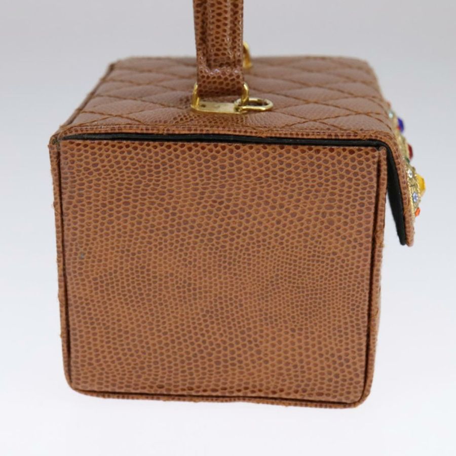 【日本直送】FENDI Vanity 手提包 皮革 2way 棕色 正品 108006SAV-3