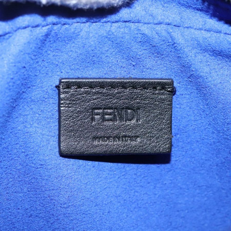【日本直送】FENDI Zucca帆布單肩包 多色 黑色 正品 112594SAM-15