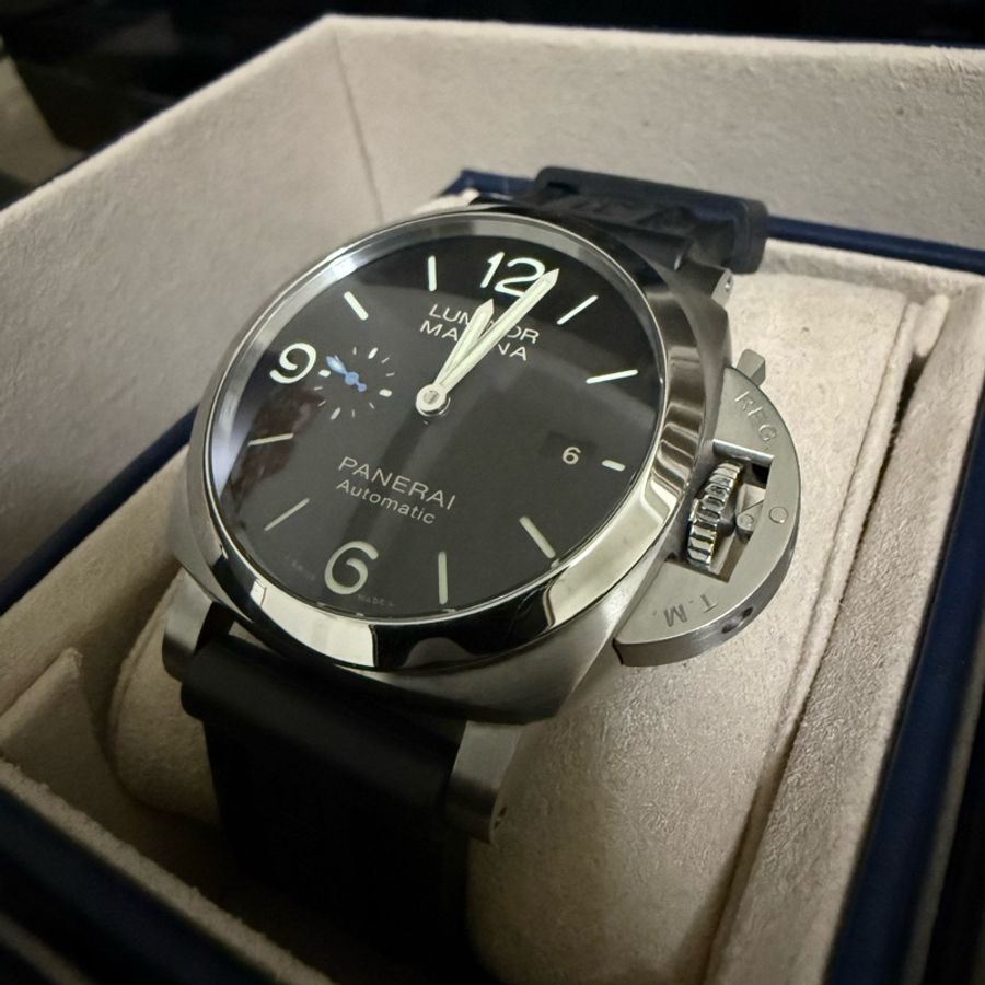 Panerai Luminor Marina PAM01312(錶面黑)-5