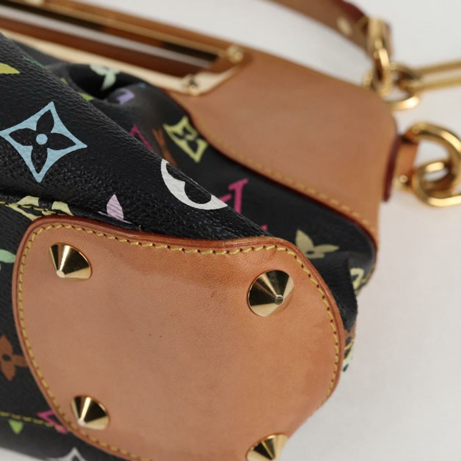 【日本直送】路易威登 Monogram Multicolor Judy PM 兩用包 黑色 M40258 LV 正品 126485SAV-14