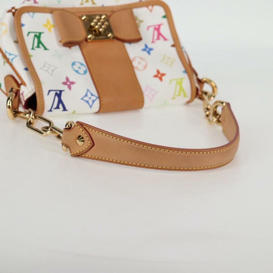【日本直送】路易威登 Monogram Multicolor Patty 肩包 白色 M40305 正品 120598SAV-6