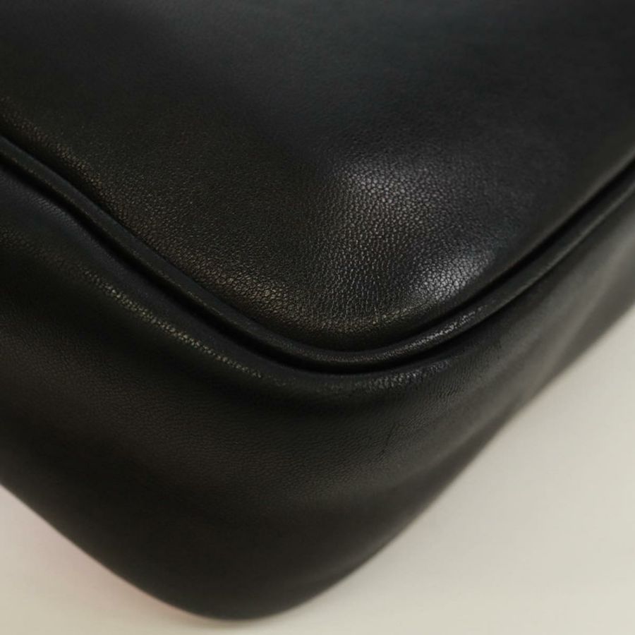【日本直送】PRADA 緞帶單肩包,皮革材質,黑色、紅色、金色,正品編號 171555V-16