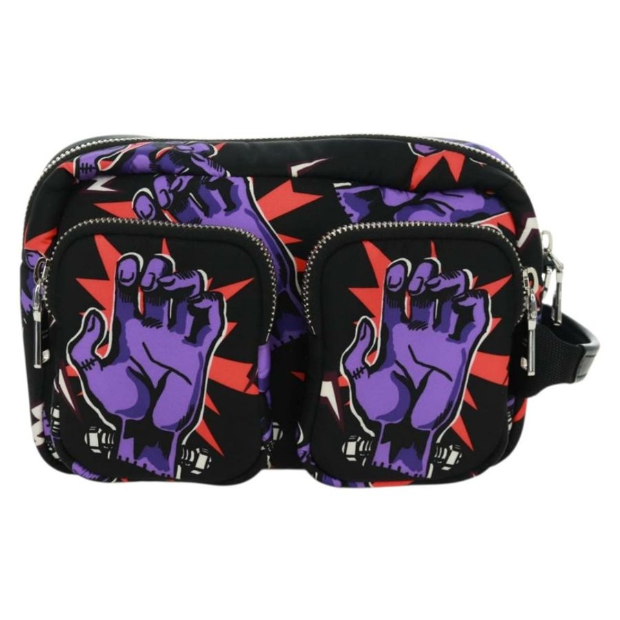 【日本直送】PRADA 環球影城聯名款弗蘭肯斯坦包 尼龍紫色 正品 171848M-1