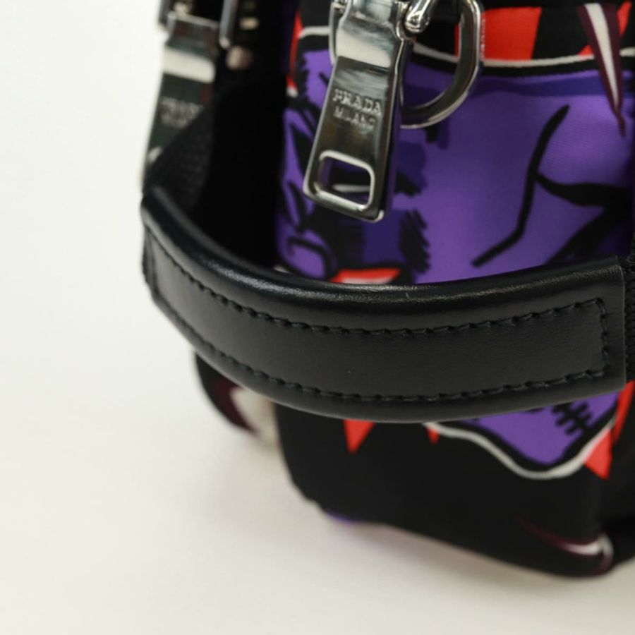 【日本直送】PRADA 環球影城聯名款弗蘭肯斯坦包 尼龍紫色 正品 171848M-3