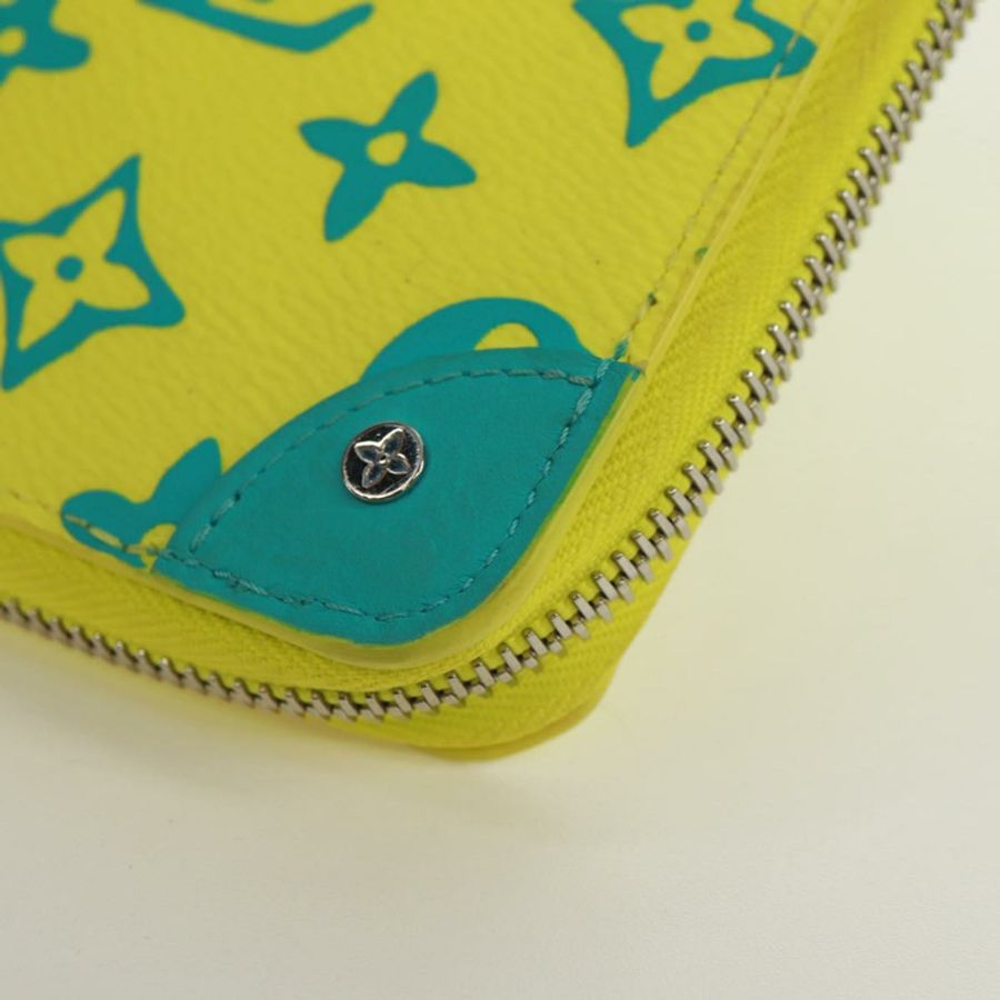 【日本直送】路易威登 Playground Zippy 直式錢包 黃色 M82005 正品 171843M-13