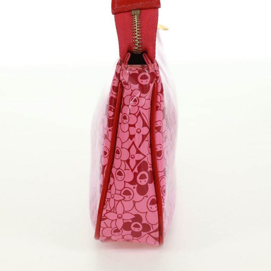 【日本直送】路易威登 Cosmic Blossom Pochette Accessoires 粉紅手拿包 M93166 正品 170877V-2