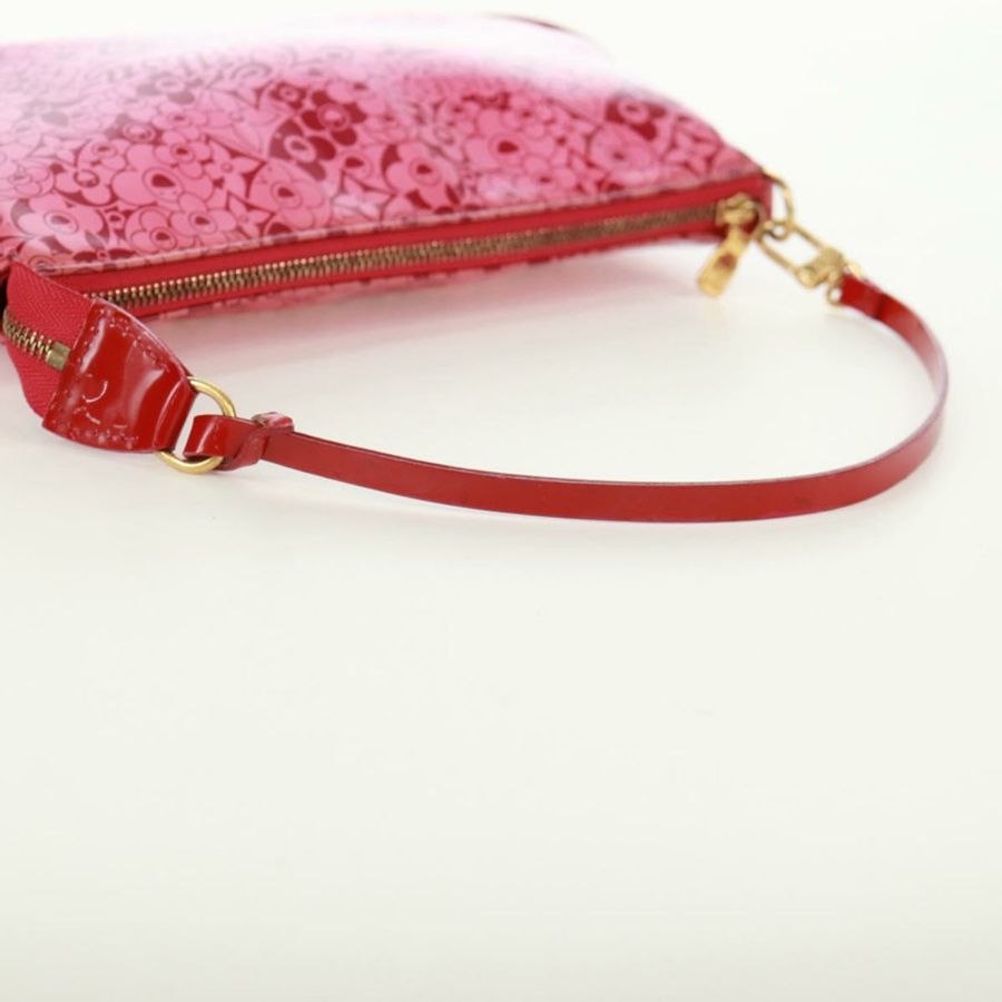 【日本直送】路易威登 Cosmic Blossom Pochette Accessoires 粉紅手拿包 M93166 正品 170877V-6