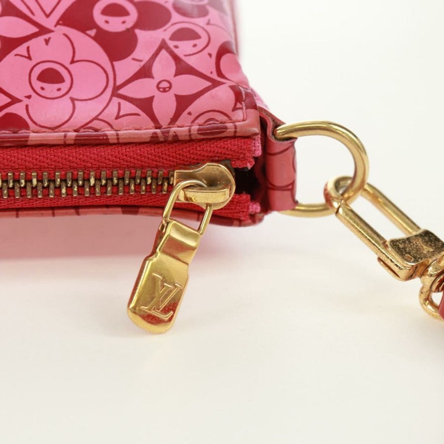 【日本直送】路易威登 Cosmic Blossom Pochette Accessoires 粉紅手拿包 M93166 正品 170877V-9