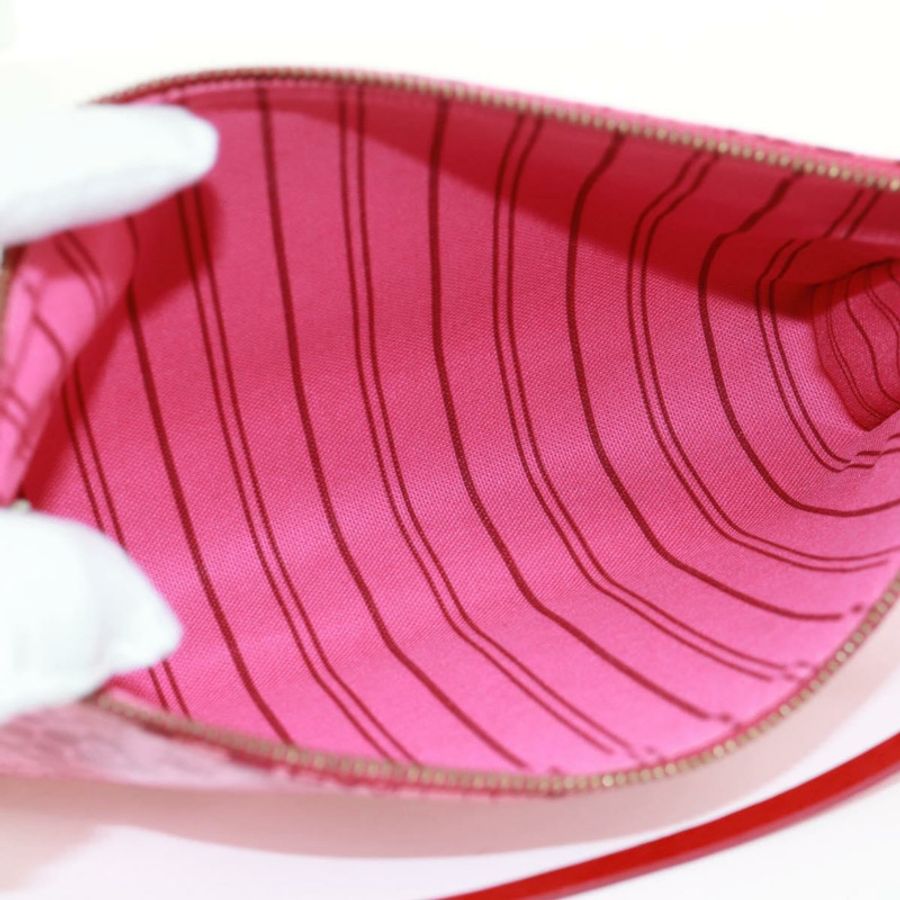 【日本直送】路易威登 Cosmic Blossom Pochette Accessoires 粉紅手拿包 M93166 正品 170877V-10