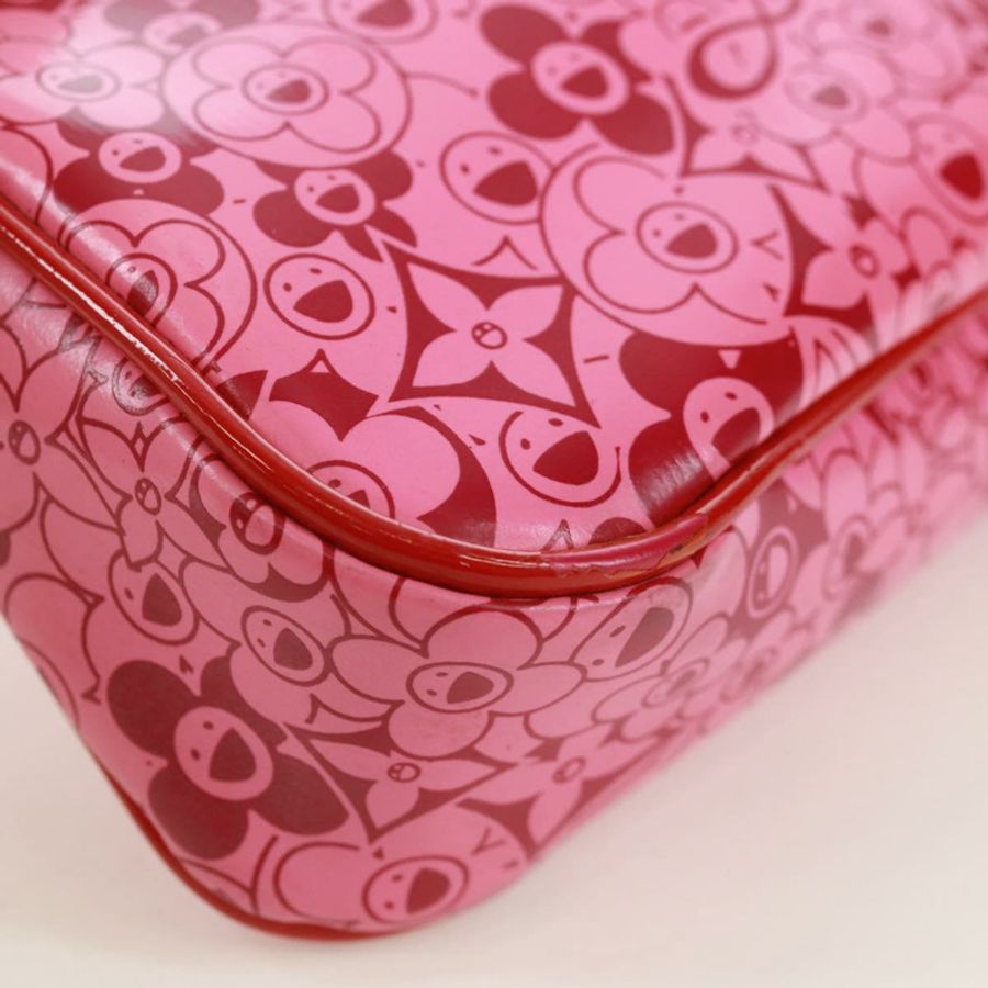 【日本直送】路易威登 Cosmic Blossom Pochette Accessoires 粉紅手拿包 M93166 正品 170877V-13