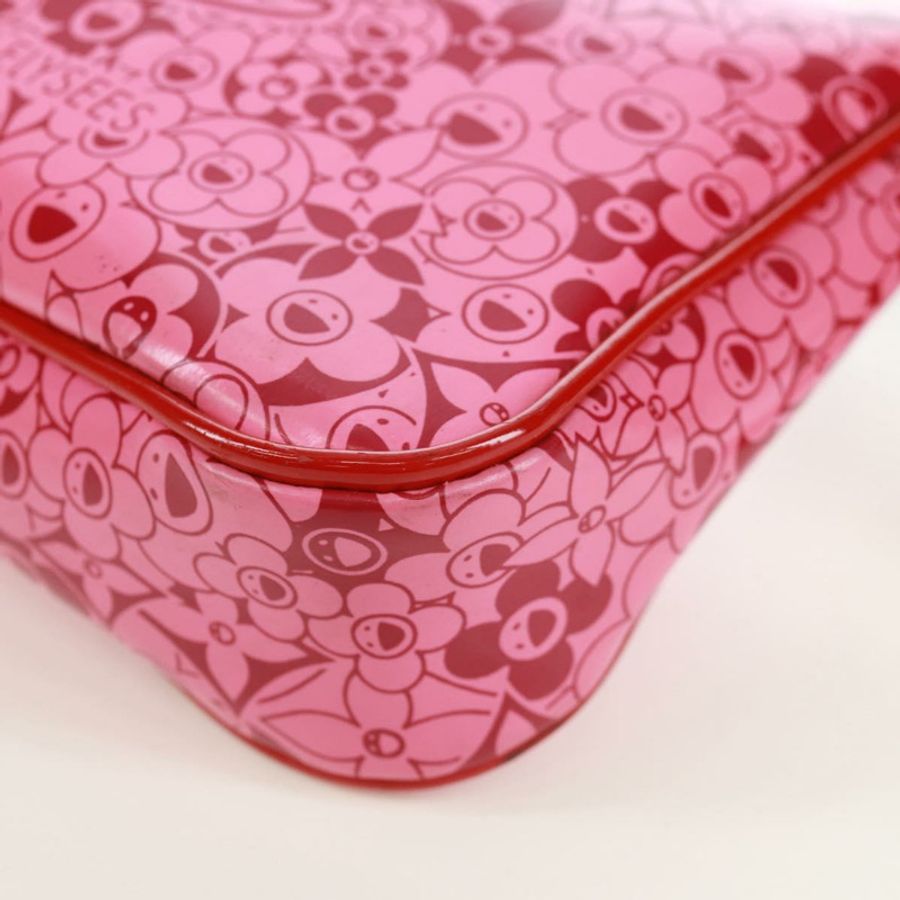 【日本直送】路易威登 Cosmic Blossom Pochette Accessoires 粉紅手拿包 M93166 正品 170877V-14
