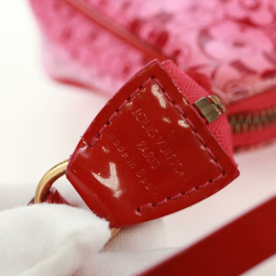 【日本直送】路易威登 Cosmic Blossom Pochette Accessoires 粉紅手拿包 M93166 正品 170877V-17