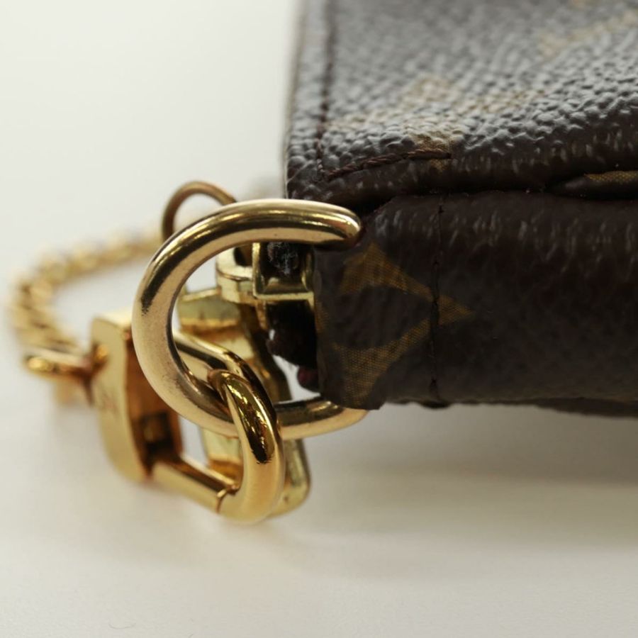 【日本直送】LOUIS VUITTON Monogram 滑雪熊迷你手拿包配件袋 M67769 171332M-8