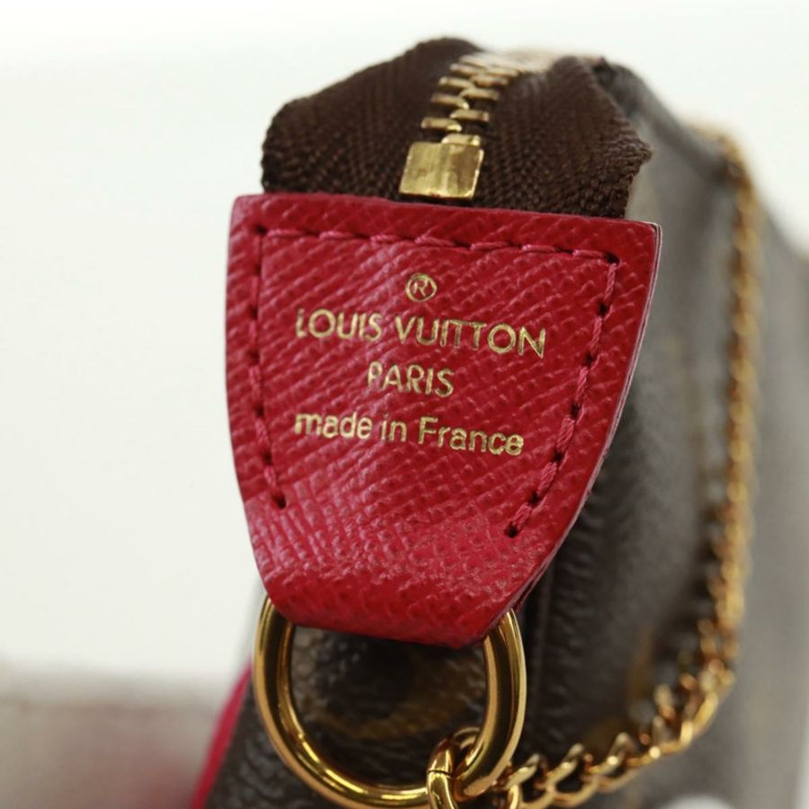 【日本直送】LOUIS VUITTON Monogram 滑雪熊迷你手拿包配件袋 M67769 171332M-17