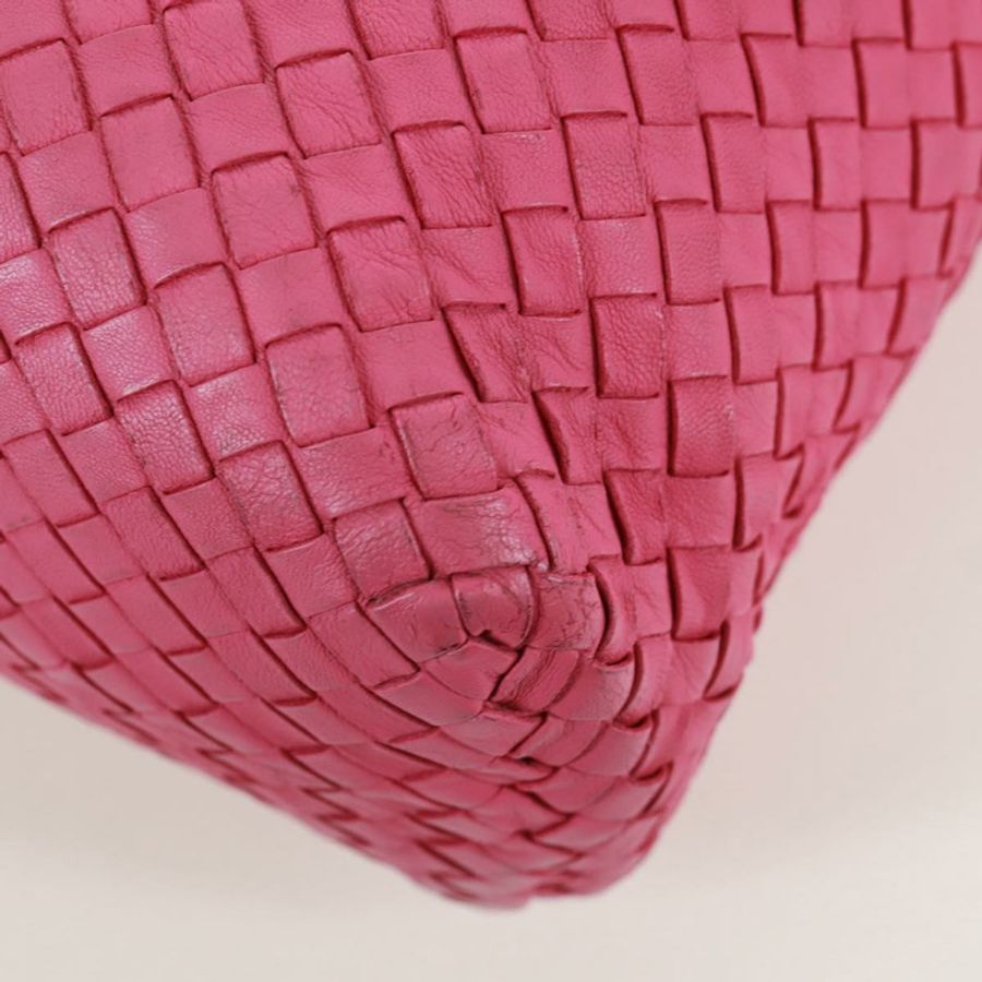 【日本直送】BOTTEGA VENETA INTRECCIATO 手袋 皮革 粉紅色 正品 170925V-17