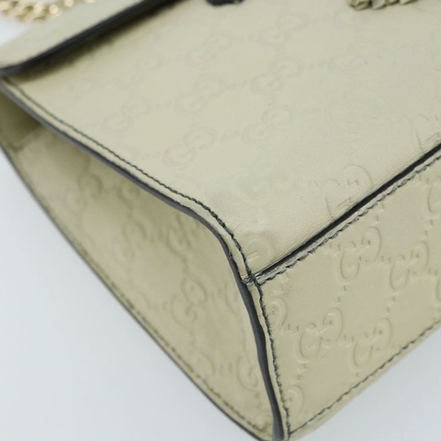 【日本直送】GUCCI GG帆布 Guccissima 馬銜扣鏈條包 295402 正品 ep13311-14