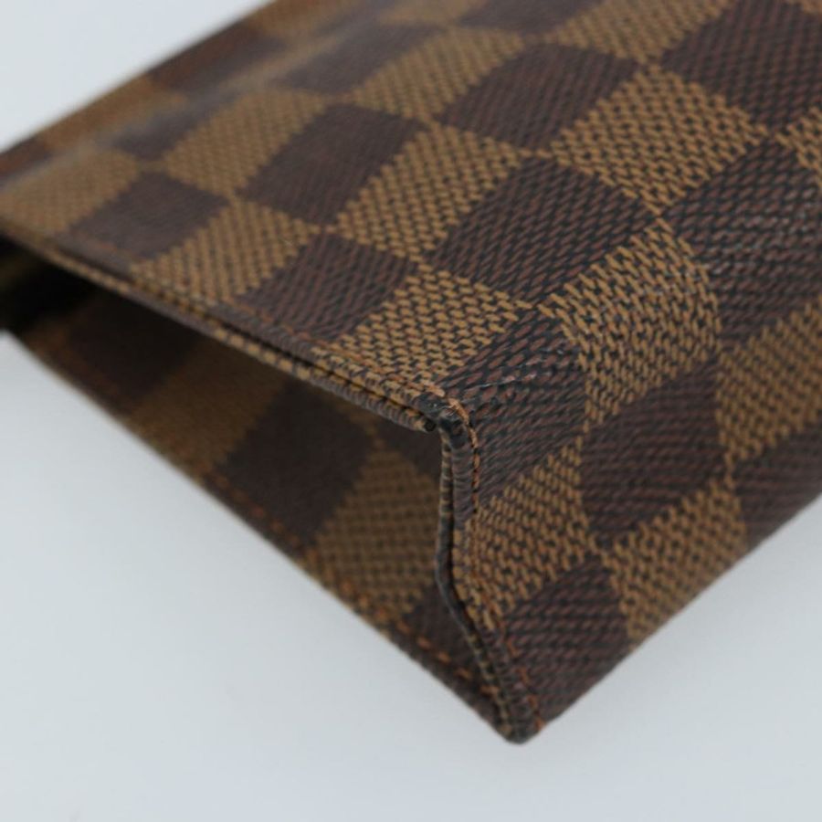 【日本直送】路易威登 Damier Ebene Poche 廁所 15 袋 N47548 LV 正品 172588V-15