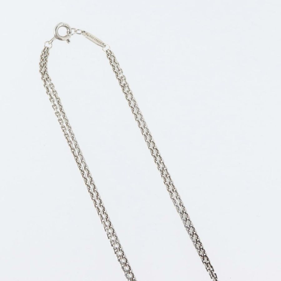 【日本直送】蒂芬妮 (TIFFANY&Co.) 五金雙鏈項鍊 925銀 正品 133241SAM-6