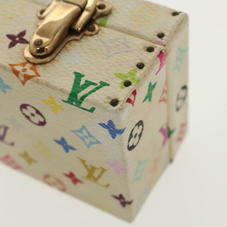 【日本直送】路易威登 Monogram Multicolor 珠寶盒 白色 LV 正品 96899SV-13