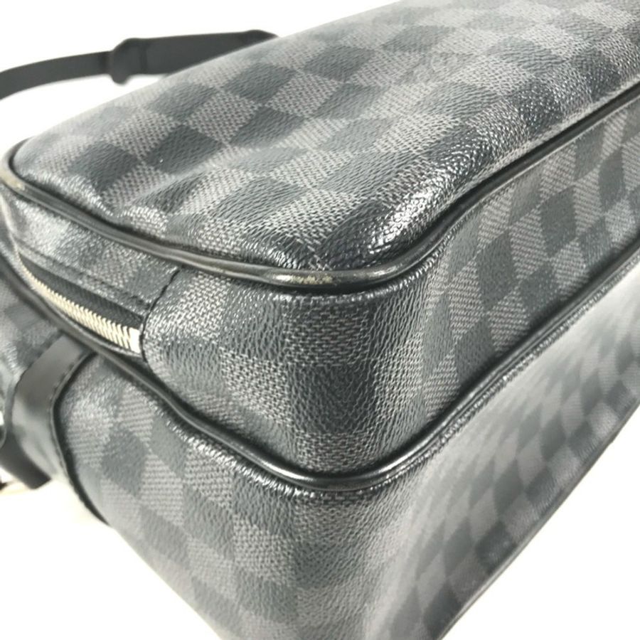 路易威登 N45252 Damier Graphite Io 背包,黑色,男女款-4